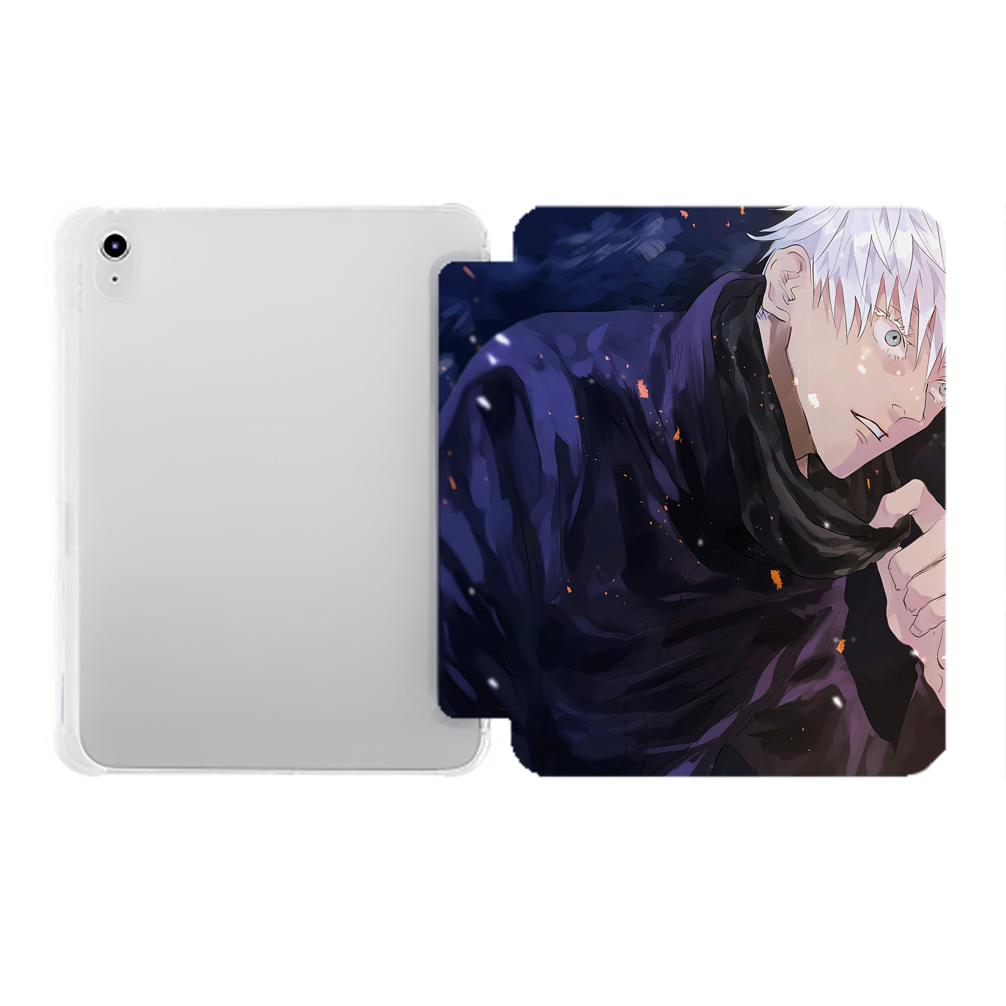 （画像用） SPY×FAMILY间谍家家酒 IPad ケース ペン収納付き 三つ折りスタンド PUレザー×シリコン 対応機種9.5/10.5/10.9インチ